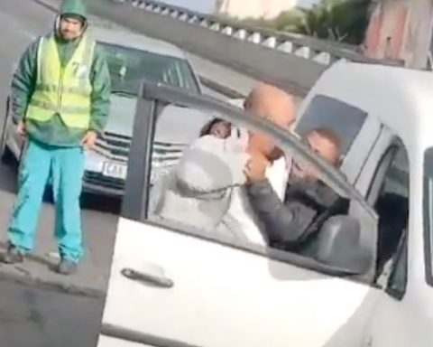 Altercation between Taxi Driver and Motorist